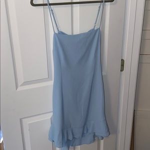 Lucy in the Sky Light Blue Tight Dress